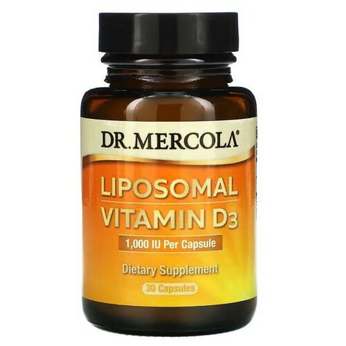   Dr. Mercola Liposomal Vitamin D3, 140 , 1000 ME, 30 .  