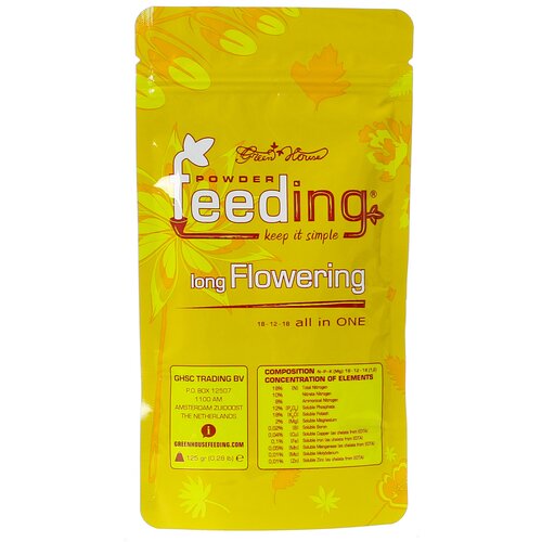     Powder Feeding Long Flowering 125 ,     (9   )   -     , -, 