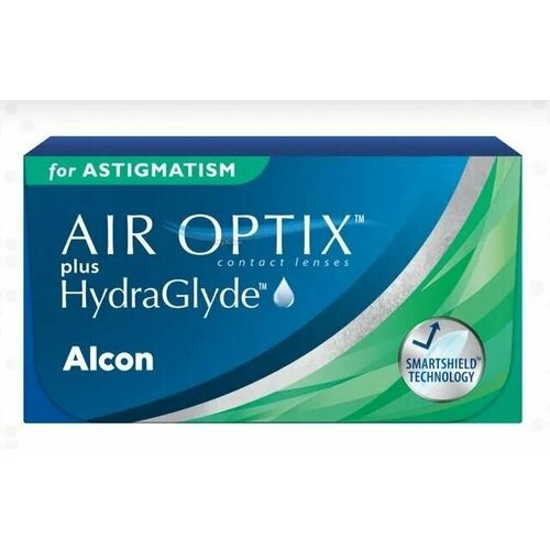    Alcon Air Optix Plus HydraGlyde for Astigmatism, 3pk, -00,75 / -1,25 / 90  