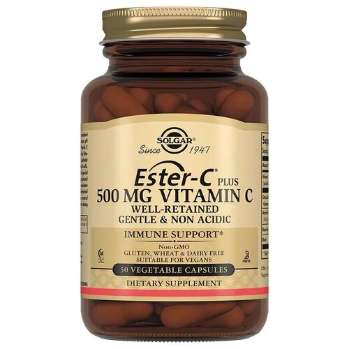 ���� Solgar Ester-C Plus Vitamin C ���. ����., 500 ��, 100 �, 50 ��., ���������� ������ ������