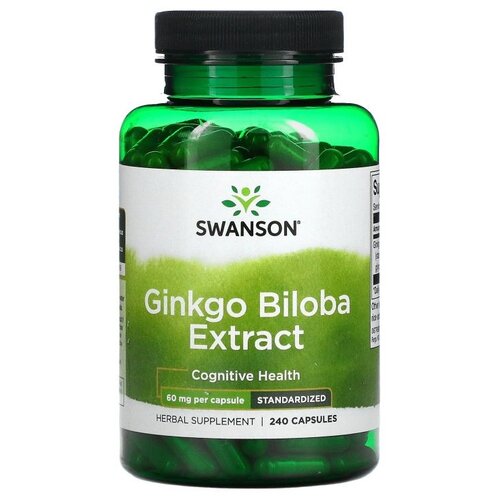   SWANSON Ginkgo Biloba Extract, 140 , 60 , 240 .   -     , -, 