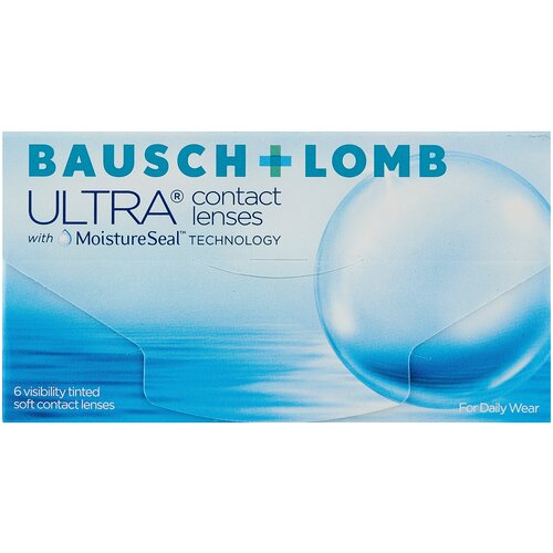 ���� ���������� ����� �� ����� BAUSCH+LOMB Ultra, 6 ��., R 8,5, D -2,25, 1 ��. ������ ������