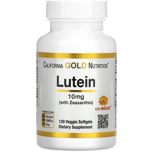 ���� ������� California Gold Nutrition Lutein with Zeaxanthin, 0.3 �, 0.1 ��, 10 ��, 120 ��. ������ ������
