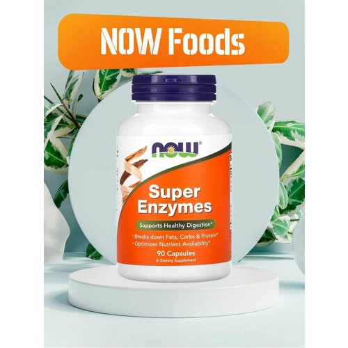  NOW Super Enzymes   90    -     , -, 