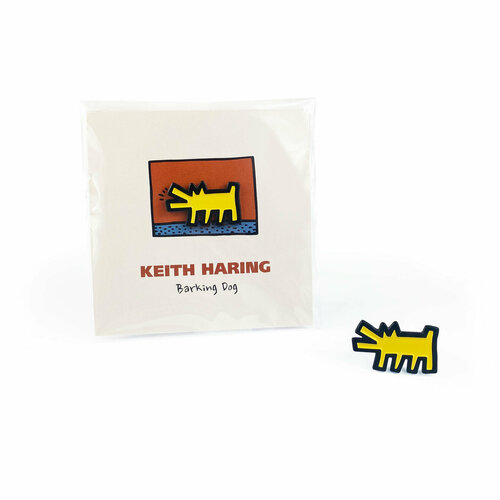 ���� ������ ������������� / Little Pins / Keith Haring - Barking Dog / ������� / ��������� ������ ������