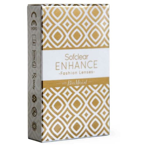 ���� ���������� ����� �� ����� Gelflex Sofclear Enhance, 2 ��., R 8,6, D -4, 1 ��. ������ ������