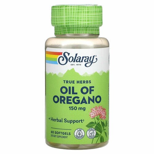 ���� Solaray ����� �������, Oil of Oregano 150 �� 60 ������ ������ ������