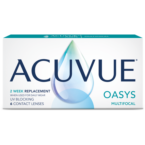    ACUVUE Oasys Multifocal, 6 ., R 8,4, D +0,5, ADD:   