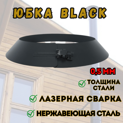 ���� ���� �� ����������� ����� BLACK ��� �������� ��� �������� (AISI 430/0,5��) (250) ������ ������