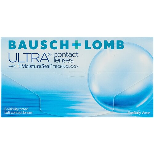 ���� ���������� ����� Bausch & Lomb Ultra, 6 ��., R 8,5, D -2,75, 1 ��. ������ ������