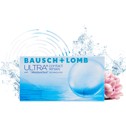 ���� ���������� ����� Bausch & Lomb Ultra, 3 ��., R 8,5, D -9,5, 1 ��. ������ ������