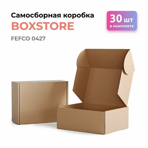         BOXSTORE fefco 0427 13133  13013030  13x13x3 :  /  24  ,  30 .  