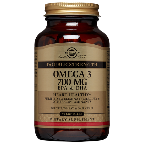  Solgar Double Strength Omega 3 EPA & DHA ., 700 , 300 , 30 .   -     , -, 