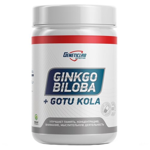 ���� ������� ������� Geneticlab Nutrition Ginkgo Biloba+Gotu Kola, 270 �, 60 ��. ������ ������