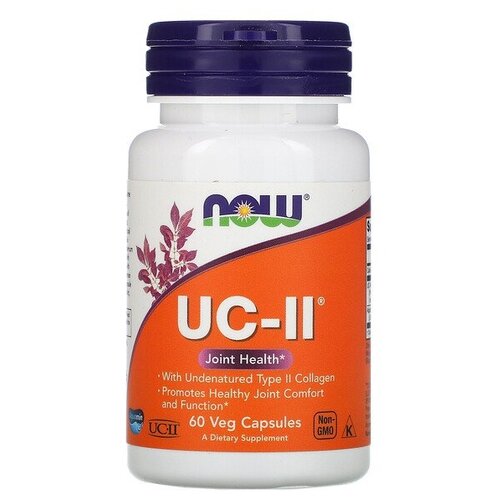  NOW Foods UC-II Joint Health, 60 veg capsules,        II, 60    