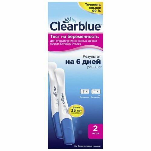 ���� ���� ��� ����������� ������������ �� ����� ������ ������ Ultra ClearBlue/������� 2�� ������ ������