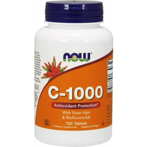  NOW C-1000 with Rose Hips & Bioflavonoids (     ) 100    -     , -, 