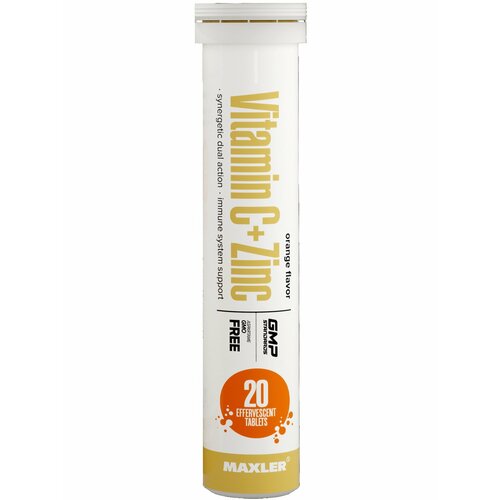 ���� MAXLER Vitamin C + Zinc ���. ���., 80 �, 20 ��., �������� ������ ������