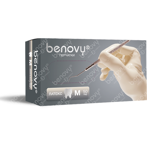     Benovy Dental Formula Latex Chlorinated  , 50  / 100 , : , : XS   -     , -, 