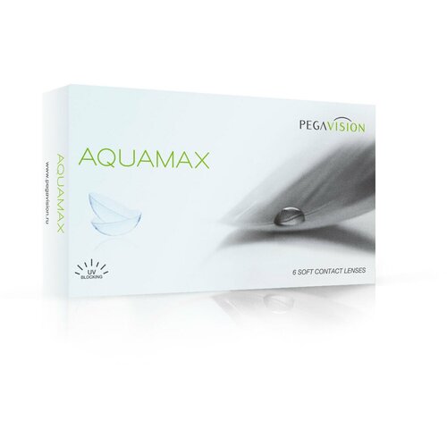 ���� ���������� ����� Pegavision Aquamax., 6 ��., R 8,6, D -1,5, ����������, 1 ��. ������ ������