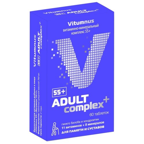 ���� Vitumnus 55+ ���������-����������� �������� ���., 60 ��. ������ ������