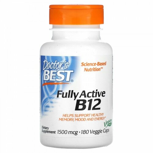  Doctor`s Best Fully Active B-12 1500  (  B12) 180   (Doctor's Best)  