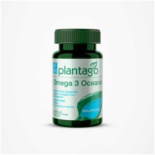 ���� Plantago Omega 3 Oceanic, �������� ����� 3 - 35%, ��� ������� ���� � ����� 60 ���./ �������� ������ ������