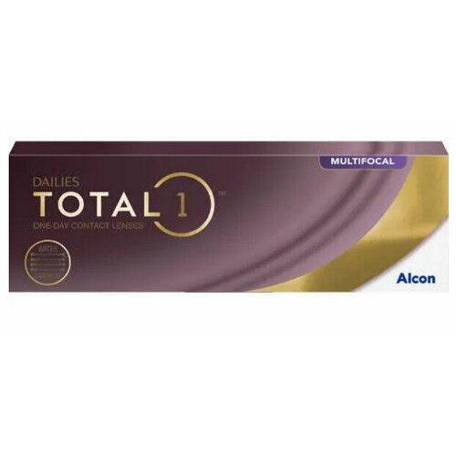 ���� ���������� ����� Alcon Dailies Total1 Multifocal, 30 ��., R 8,5, D -7,25, ADD: �������, 1 ��. ������ ������