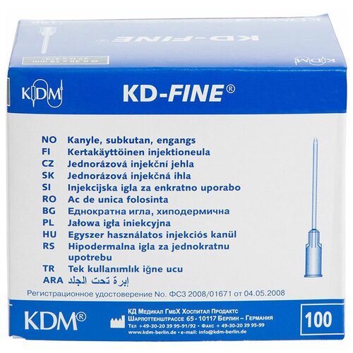    KDM KD-Fine, 12  x 0.3 , : 30G, 100 .   -     , -, 