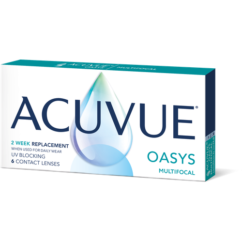 ���� ���������� ����� ACUVUE Oasys Multifocal, 6 ��., R 8,4, D 0, ADD: ������� ������ ������