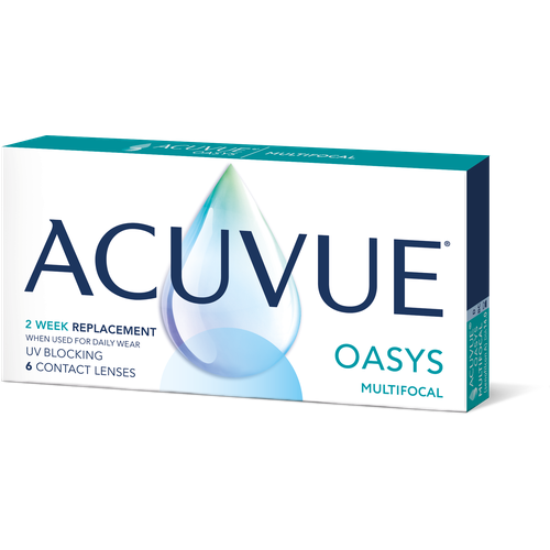    ACUVUE Oasys Multifocal, 6 ., R 8,4, D -2,5, ADD:   