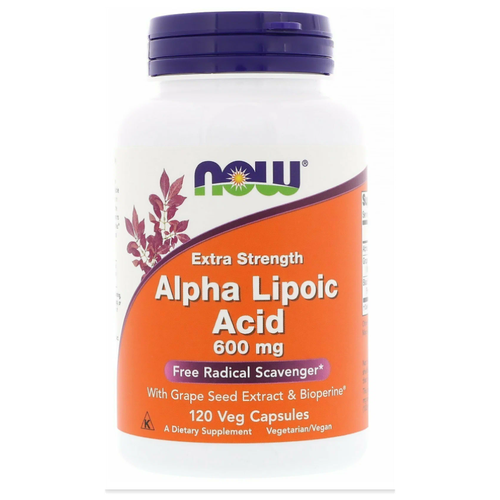 ���� ������� NOW Alpha Lipoic Acid 600 ��, 140 �, 250 ��, 120 ��. ������ ������