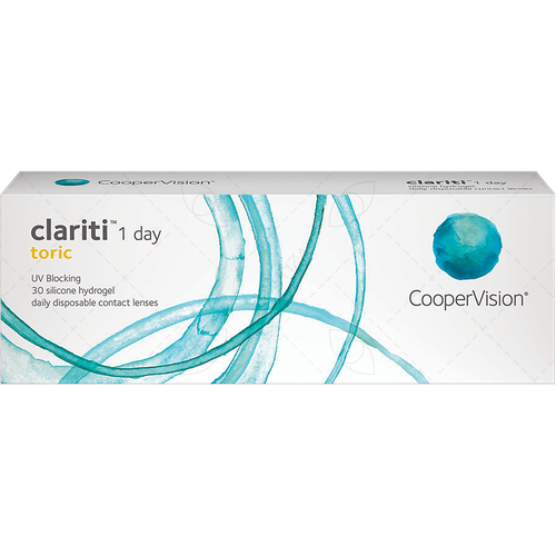    CooperVision Clariti 1 day toric., 30 ., R 8,6, D +4,CYL:-0,75,A:70, ADD: +1.00 D, , 1 .  