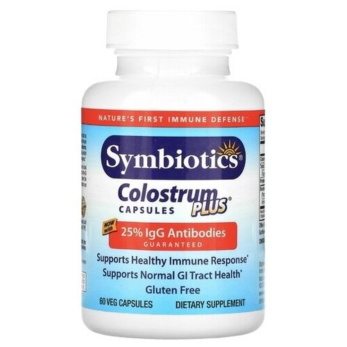 ���� Symbiotics Colostrum Plus �������� ��������� ���� 60 ������ ������ ������