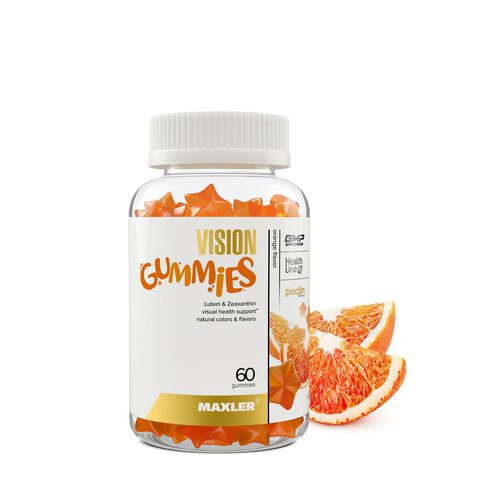 ���� ����������� �������� ��� ������ � �������� � ������������ Maxler Vision Gummies, 60 ����������� �������� - �������� ������ ������
