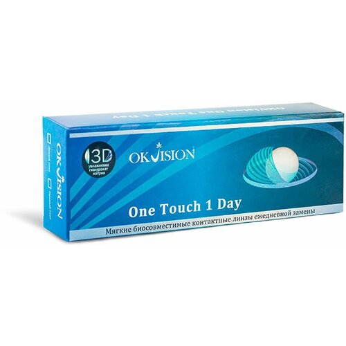 ���� ���������� ����� OKVision One Touch 1 Day, 30 ��., R 8,6, D -2, 1 ��. ������ ������