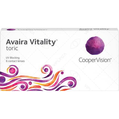    CooperVision Avaira Vitality toric., R 8,5, D +3,25,CYL:-2,25,A:80, , 1 .  