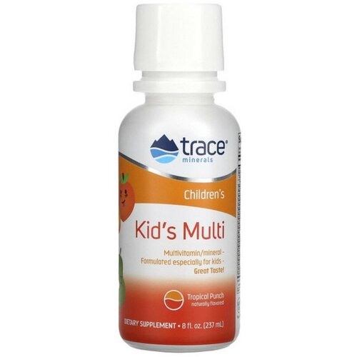 ���� Trace Minerals, Kids Multi, ��� ����������, 237 �� ������ ������