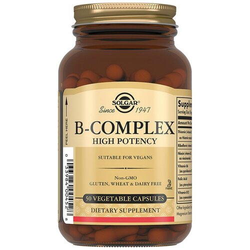 ���� Solgar B-complex high potency ����., 370 �, 50 ��. ������ ������