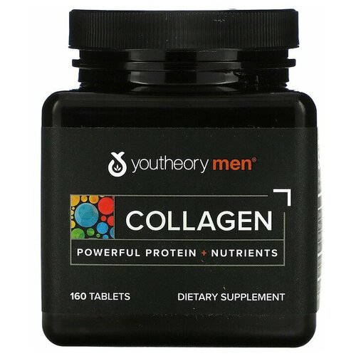���� �������� ��� ������ � ��������� � � �������� Youtheory - Collagen for Men, 160 ��������. ������ ������