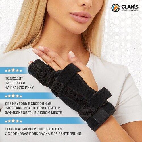        Glanis Finger FixS, ,  S   -     , -, 