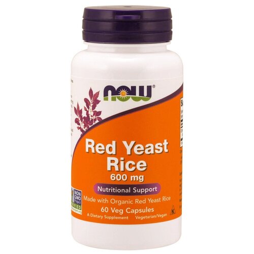   NOW Red Yeast Rice 600 , 70 , 600 , 60 .   -     , -, 