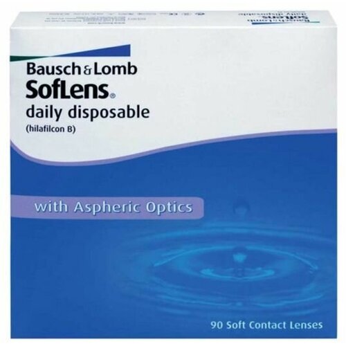    Bausch & Lomb Soflens Daily Disposable, 90 ., R 8,6, D -1,25   -     , -, 