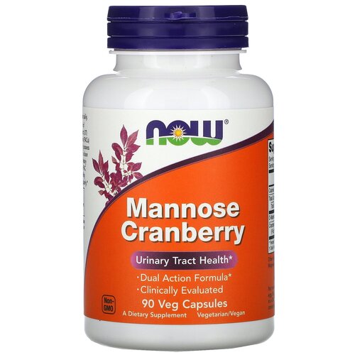   NOW Mannose Cranberry, 110 , 90 .   -     , -, 