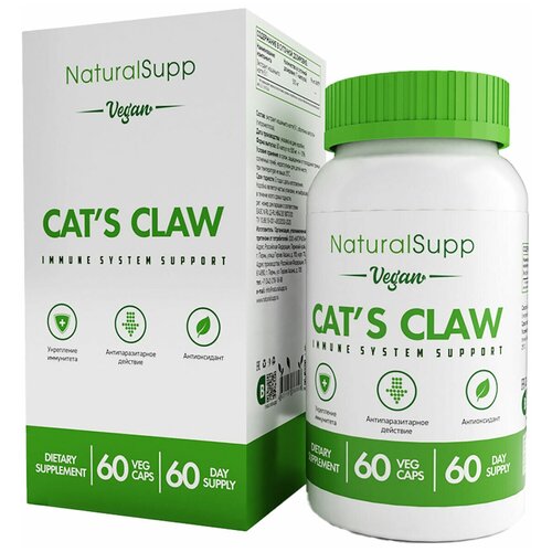     NATURALSUPP Vegan Cat's Claw (60 )   -     , -, 