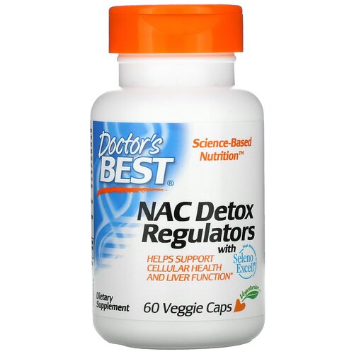 ���� ������� Doctor's Best NAC Detox Regulators, 90 �, 60 ��. ������ ������