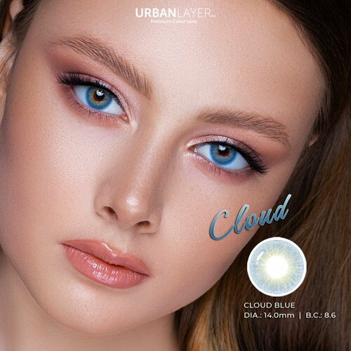���� ������� ���������� ����� URBAN LAYER ru Cloud Blue -1.00 / 14.0 / 8.6, 2 ��. ������ ������