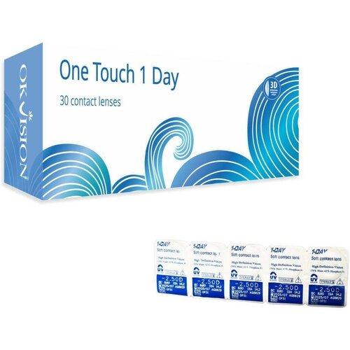    OKVision One Touch 1 Day, 30 ., R 8,6, D -8, 1 .   -     , -, 