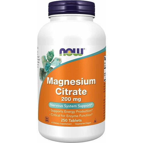  NOW Magnesium Citrate 200  250  /    200  250    -     , -, 