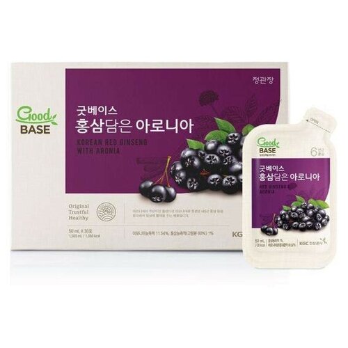            Cheong Kwan Jang Aronia Korean Red Ginseng Health Drink Pouch  